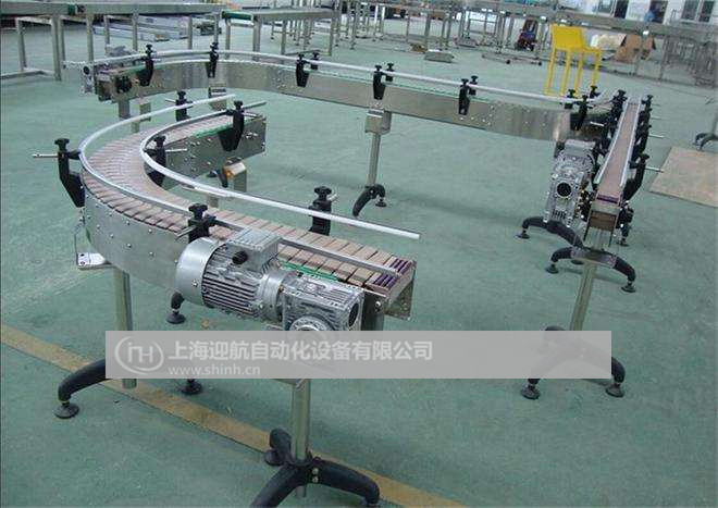 S型轉(zhuǎn)彎鏈板輸送機(jī)