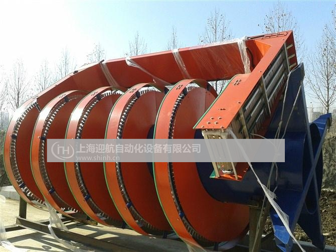 鏈板垂直螺旋輸送機